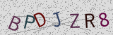Défi visuel du captcha