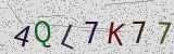 Défi visuel du captcha