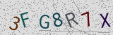 Défi visuel du captcha