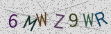 Défi visuel du captcha