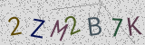 Défi visuel du captcha