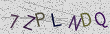 Défi visuel du captcha