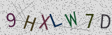 Défi visuel du captcha