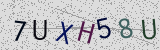 Défi visuel du captcha